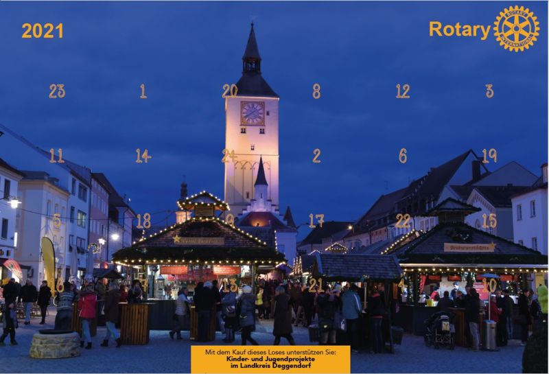 Adventskalender Los Rotary Deggendorf